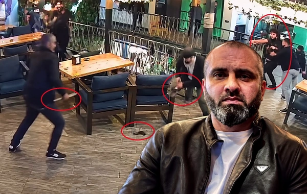 Bakıda kafedə kütləvi dava - Bir nəfər öldürüldü - ANBAAN VİDEO