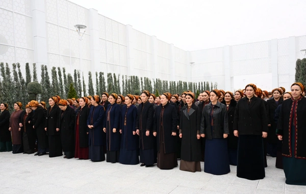 Лейла Алиева приняла участие в выставке, посвященной национальной кухне Туркменистана