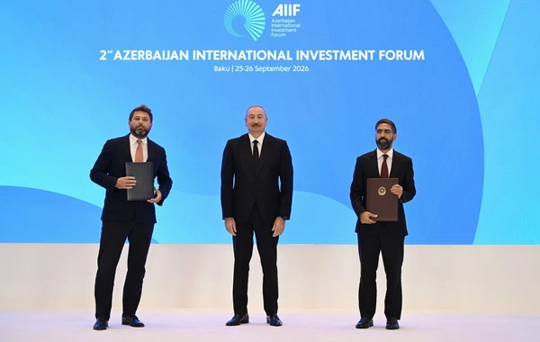 II Azərbaycan Beynəlxalq İnvestisiya Forumunda sənədlər mübadilə edilib
