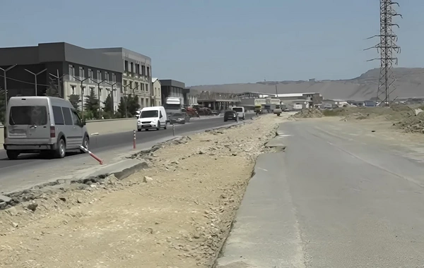 Lökbatanda təhlükə saçan yol: Aylar əvvəl qazılan ərazi asfaltlanmır