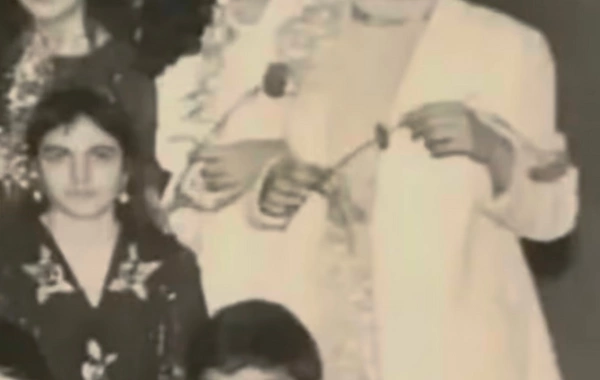 Aigun Kazyimova during her school years: rare photos appeared online