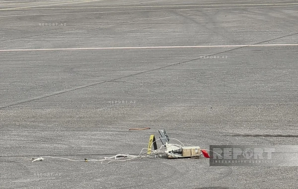 Последствия атаки иранских дронов на аэропорт Нахчывана - ФОТОРЕПОРТАЖ