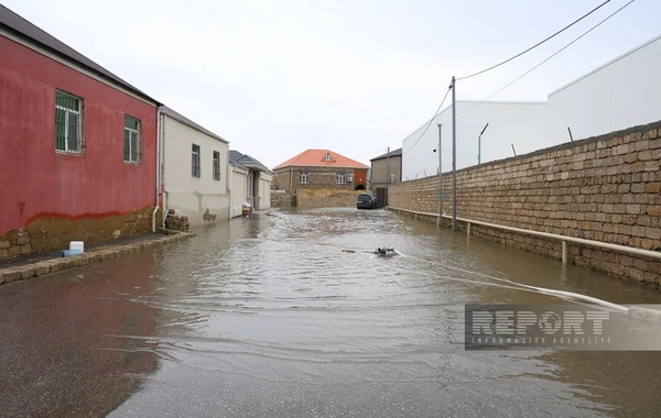 FHN rəsmisi: Bakı, Sumqayıt, Abşeron və Xızıda suyun çəkilməsi işləri davam etdirilir