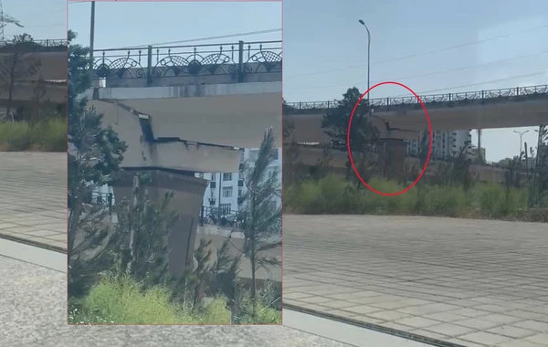 Bakının məşhur körpüsündə təhlükəli vəziyyət yaranıb