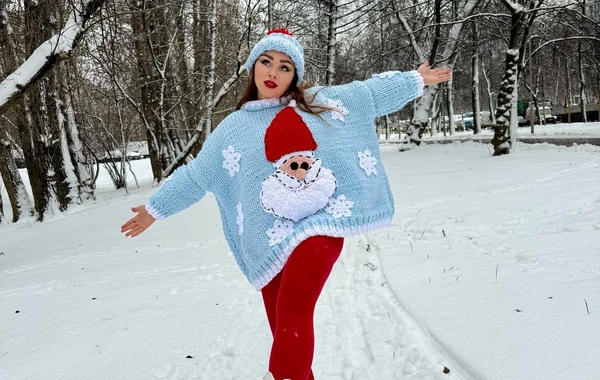 Xatirə İslamdan qarlı havada FOTOSESSİYA