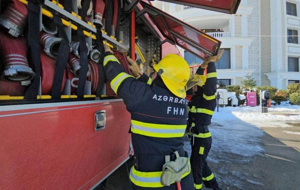 FHN Şamaxıda mehmanxanada təlim keçirib