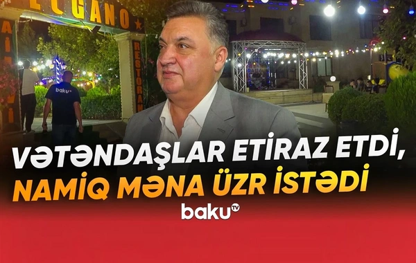 Namiq Mənanın meyxana dediyi restoranda nə baş verir?