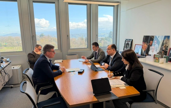 AHİK nümayəndə heyəti Cenevrədə BƏT rəsmiləri ilə görüşlər keçirib