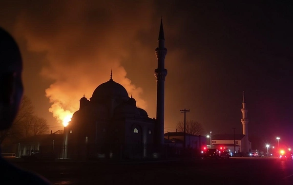 Krımda məscidi yandırmaq istəyən şəxs saxlanılıb