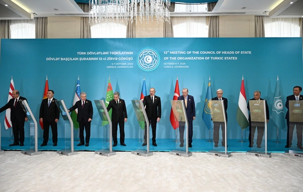 Türkmənistan tərəfindən Füzulidə tikiləcək məscidin onlayn formatda təməli qoyulub