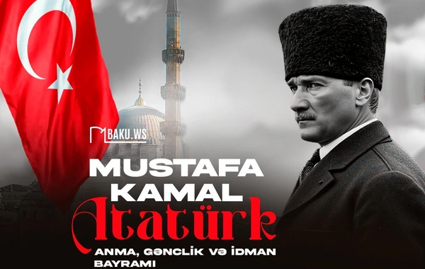 Türkiyə Cümhuriyyətinin banisi Mustafa Kamal Atatürkün doğum günüdür