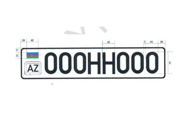 Azərbaycanda avtomobillərin nömrələrində region kodu ilə bağlı YENİLİK