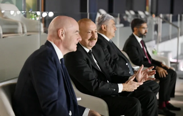 Ilham Aliyev watched the final match of the FIFA U-15 World Cup and Festival, took part in the award ceremony