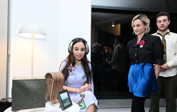 Leyla Aliyeva attended the exhibition "A House with a View of the Landscape"
