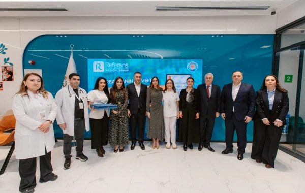 Leyla və Arzu Əliyevalar "Leyla Medical Center"in Pediatriya Mərkəzində olublar