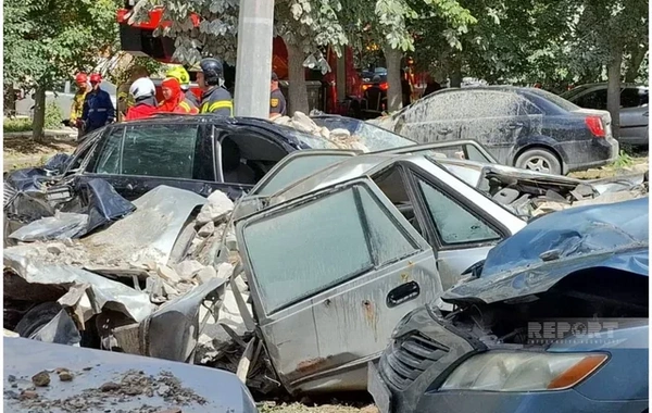 Kiyev Rusiyanın növbəti raket hücumundan sonra - FOTOREPORTAJ