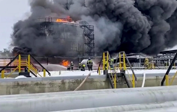 Ukrayna ordusunun Baş Qərargahı Ryazan neft emalı zavoduna zərbə endirdiyini açıqlayıb