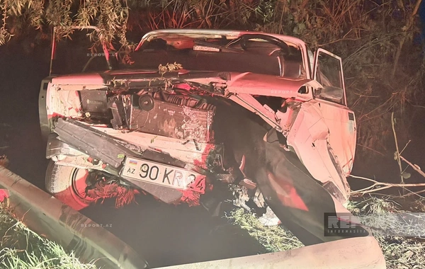 Yevlaxda avtomobil qəzası olub, 10 yaşlı qız ölüb
