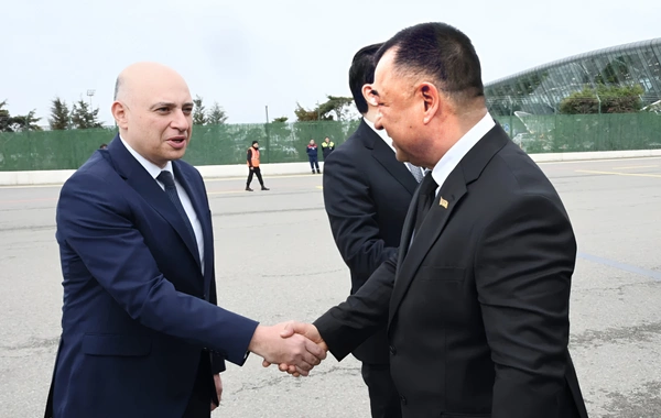 Türkmənistanın Nazirlər Kabineti sədrinin müavini Azərbaycana səfərə gəlib