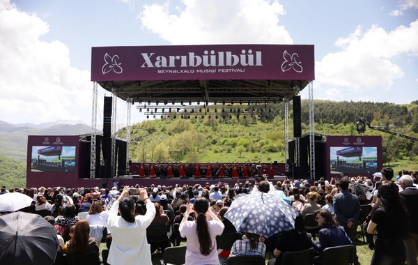 Şuşada "Xarıbülbül" IX Beynəlxalq Musiqi Festivalı keçirilir