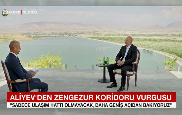 Haber Global: Azərbaycan Prezidenti Naxçıvandan mühüm bəyanatlar verdi