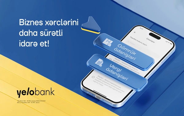 Yelo Business App sahibkarlar üçün daha bir imkan təqdim edir!