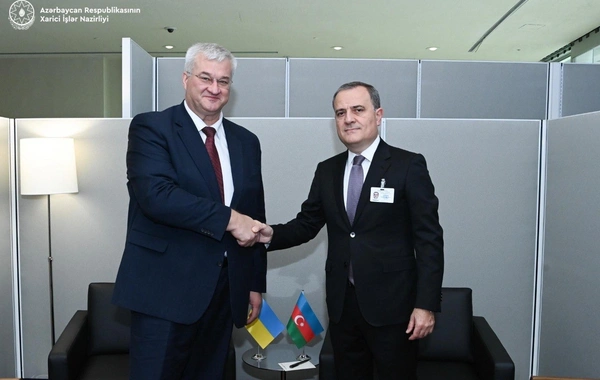 Azərbaycan və Ukrayna XİN başçıları regiondakı vəziyyəti müzakirə ediblər