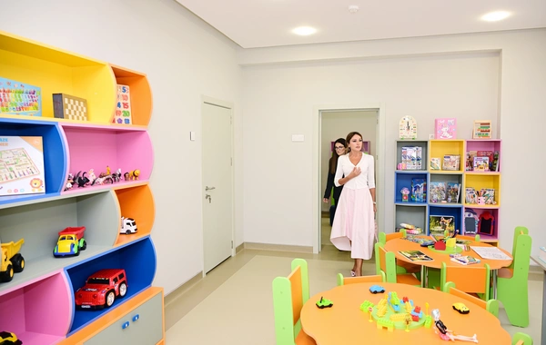 Bakının Nəsimi rayonunda yeni körpələr evi-uşaq bağçası istifadəyə verilib