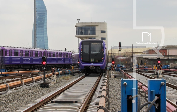 Dərnəgül elektrik deposu tarixində ilk qatarı qəbul edib