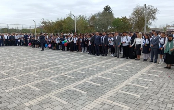 Heydər Əliyev Fondu İmişlidə yeni məktəb inşa edib