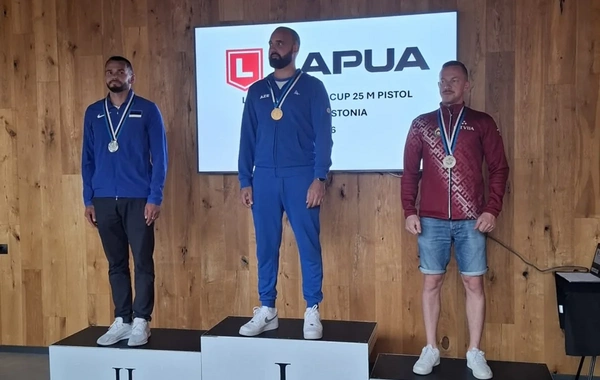 Azərbaycan atıcısı Avropa Kubokunda qızıl medal qazanıb