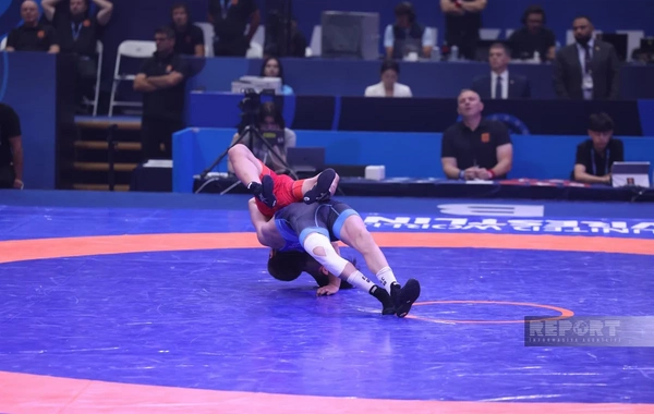 Dünya çempionatı: Azərbaycan güləşçisi Elmir Çərkəzov bürünc medal qazanıb