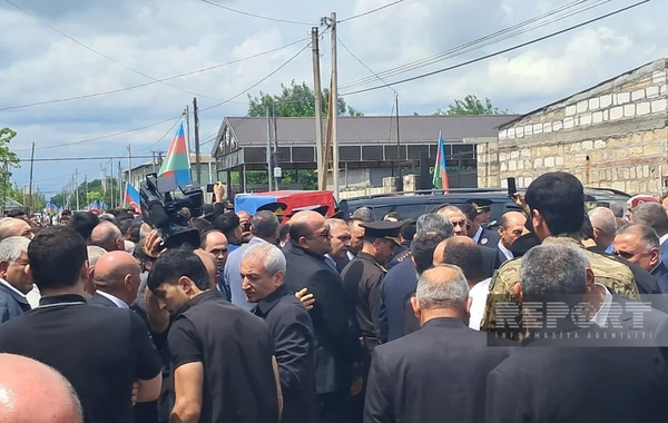 Bərdədə I Qarabağ müharibəsinin itkin-şəhidi Rəşadət Piriyevlə vida mərasimi keçirilib