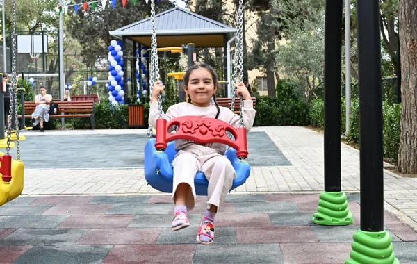 Leyla Əliyevanın iştirakı ilə növbəti abad həyət sakinlərin istifadəsinə verilib