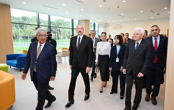Bakıda İtaliya-Azərbaycan Universitetinin ilk tədris korpuslarının açılışı olub