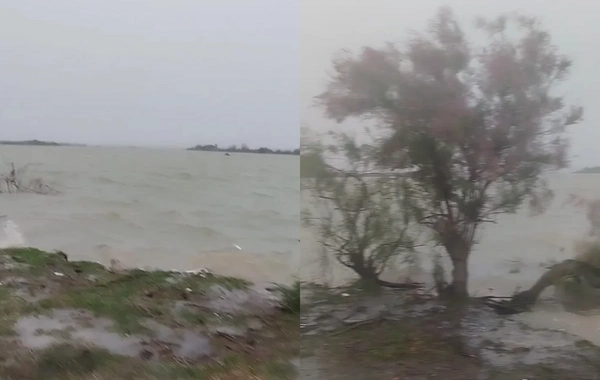 Kür çayında TƏHLÜKƏLİ VƏZİYYƏT