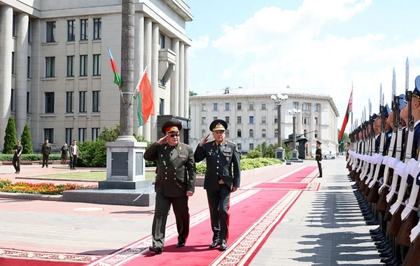 Kərim Vəliyev belaruslu həmkarı ilə regional təhlükəsizliyi müzakirə edib