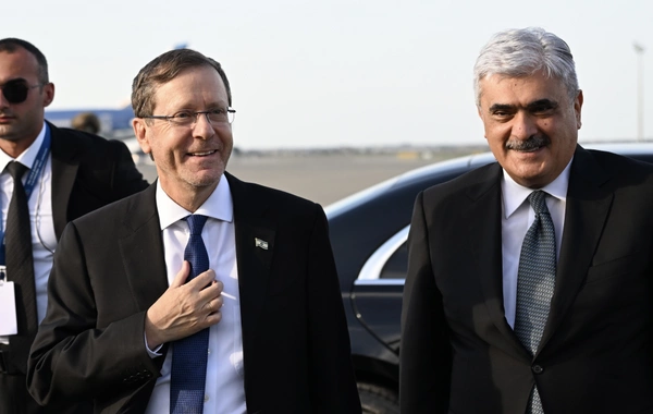 İsrail Prezidenti İsxak Hersoq Azərbaycana səfərə gəlib