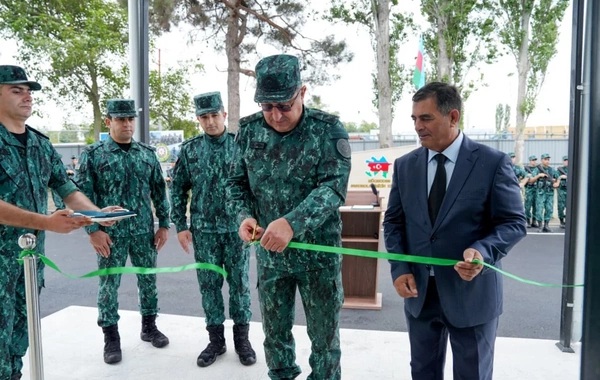 "Yalama" sərhəd komendantlığı xidməti istifadəyə verilib