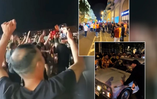 "Qalatasaray" çempion oldu – Bakıda azarkeşlər küçələrə axışdı