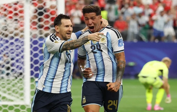 Messi Argentina - Avstriya matçında hesabı açıb