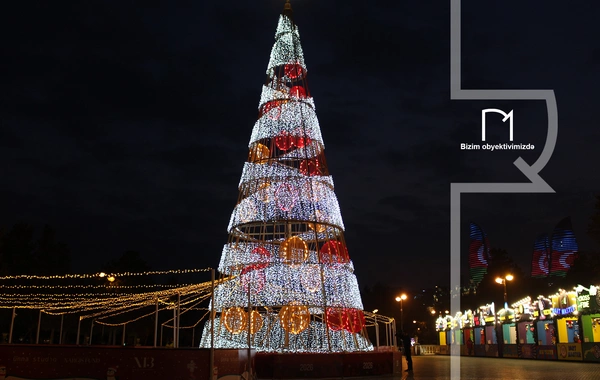 Dənizkənarı Bulvar Yeni İlə xüsusi hazırlaşıb - Bu dəfə Buz Meydançası da olacaq