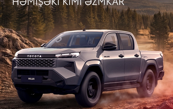 Tamamilə yeni Toyota Hilux Azərbaycanda təqdim olunub
