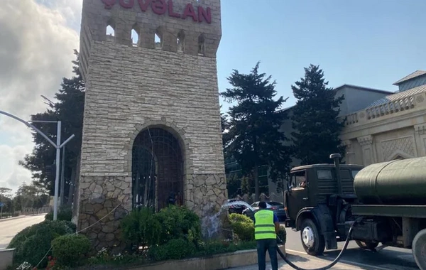 Bugünkü iməcilikdə Bakının 556 küçəsi yuyuldu