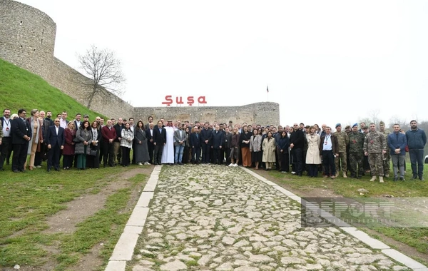 Diplomatik korpusun nümayəndələri Şuşa qalasını ziyarət ediblər