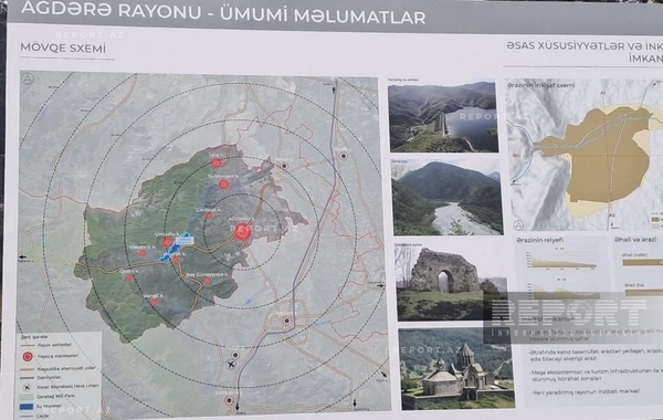 Ağdərə şəhərinin Baş planı hazırdır