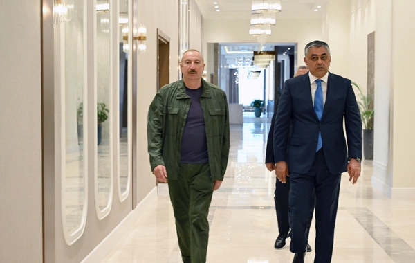 Prezident İlham Əliyev "Xankəndi" hotelinin açılışında iştirak edib