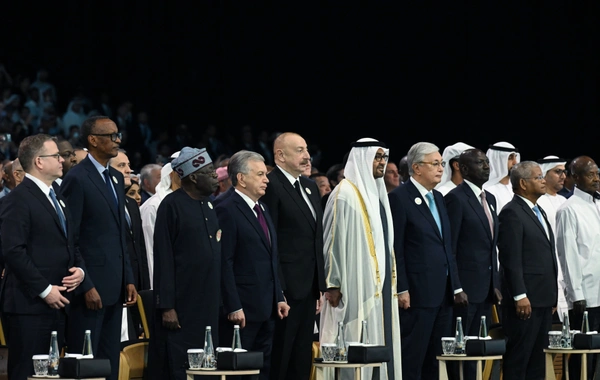 Prezident İlham Əliyev Əbu-Dabi Dayanıqlılıq Həftəsinin açılış mərasimində iştirak edib
