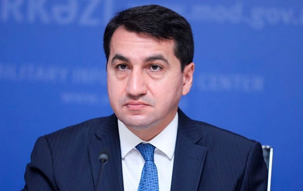 Hikmet Hajiyev shared a publication dedicated to a joint interview with Armen Grigoryan
