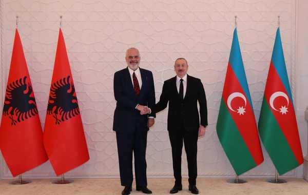 Albaniya Baş naziri Edi Rama Prezident İlham Əliyevi təbrik edib